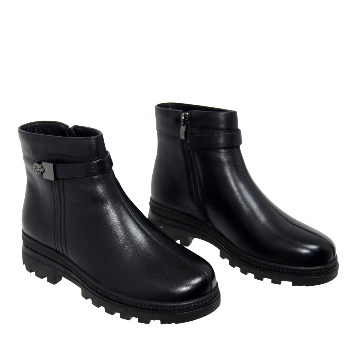 GHETE CASUAL DAMA FORMAZIONE 9312 NEGRE - imagine 6