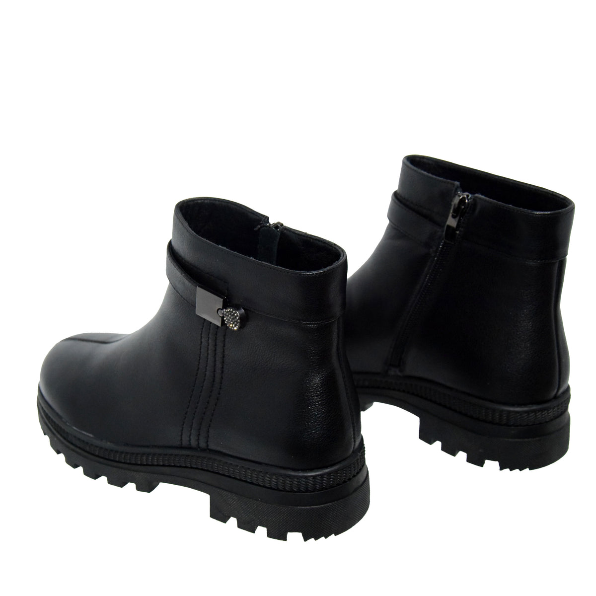 GHETE CASUAL DAMA FORMAZIONE 9312 NEGRE - imagine 7