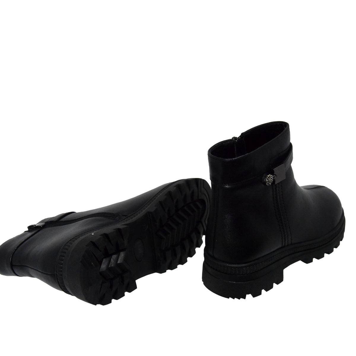 GHETE CASUAL DAMA FORMAZIONE 9312 NEGRE - imagine 9