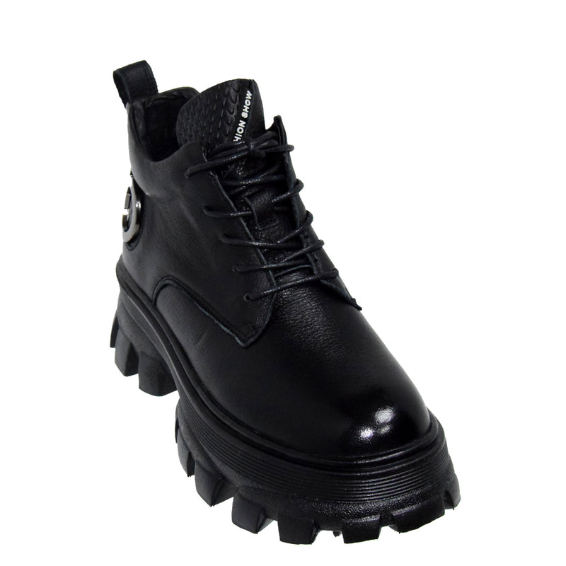 GHETE CASUAL DAMA FORMAZIONE D32912E NEGRE - imagine 3