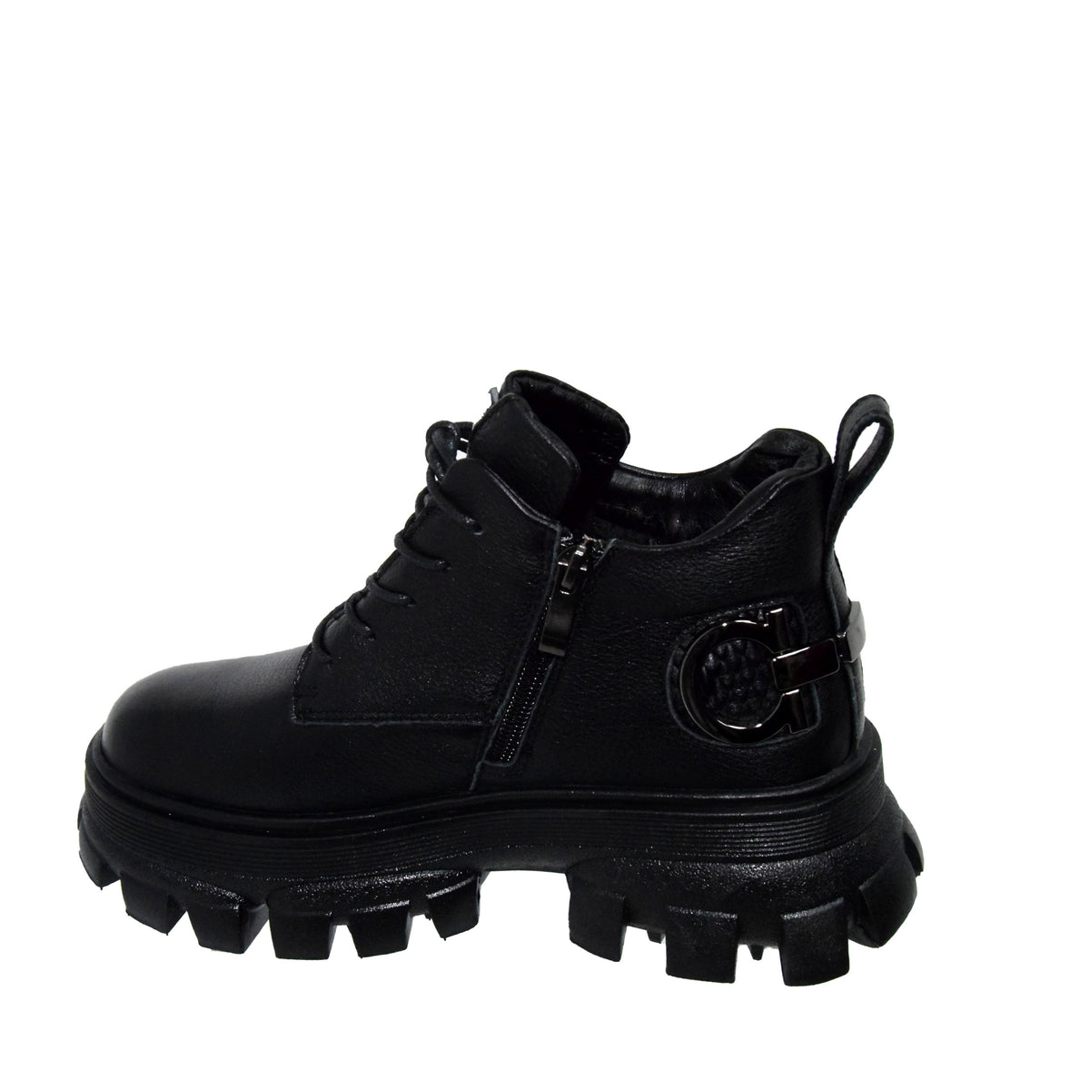 GHETE CASUAL DAMA FORMAZIONE D32912E NEGRE - imagine 4