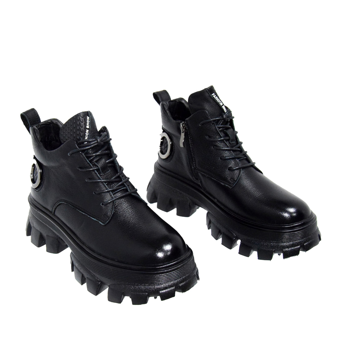 GHETE CASUAL DAMA FORMAZIONE D32912E NEGRE - imagine 6