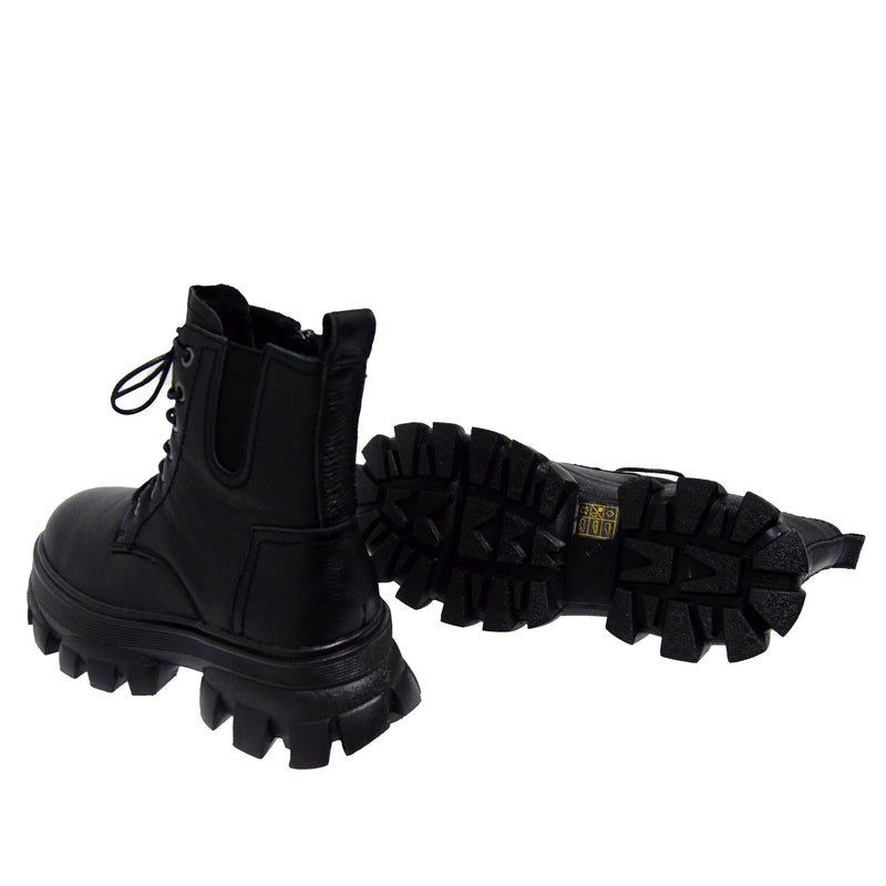 GHETE CASUAL DAMA FORMAZIONE D5691E NEGRE - imagine 5