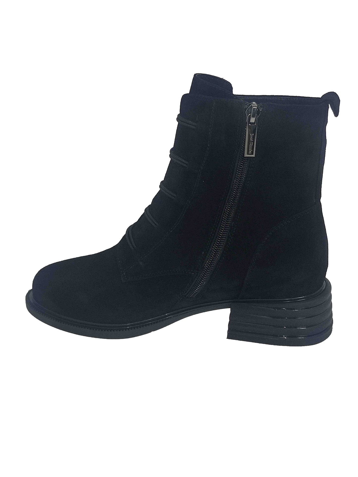 GHETE CASUAL DAMĂ JOSE SIMON JS005 NEGRE - totalpantofi