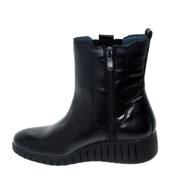 GHETE CASUAL DAMA MARCO TOZZI 25442-29 NEGRE - imagine 4