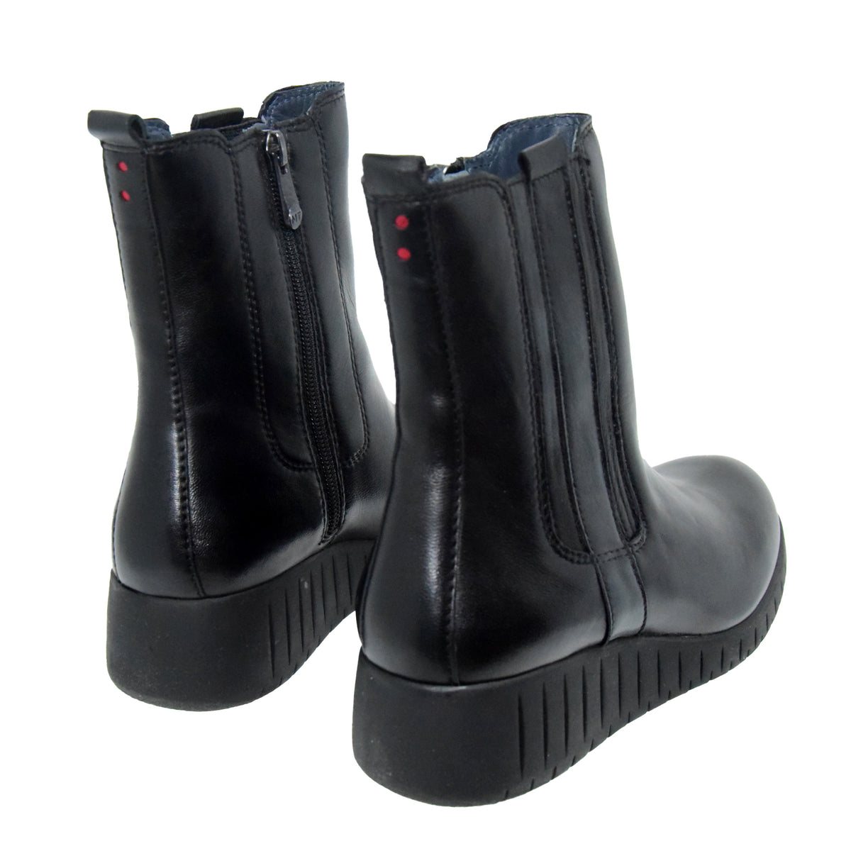 GHETE CASUAL DAMA MARCO TOZZI 25442-29 NEGRE - imagine 7