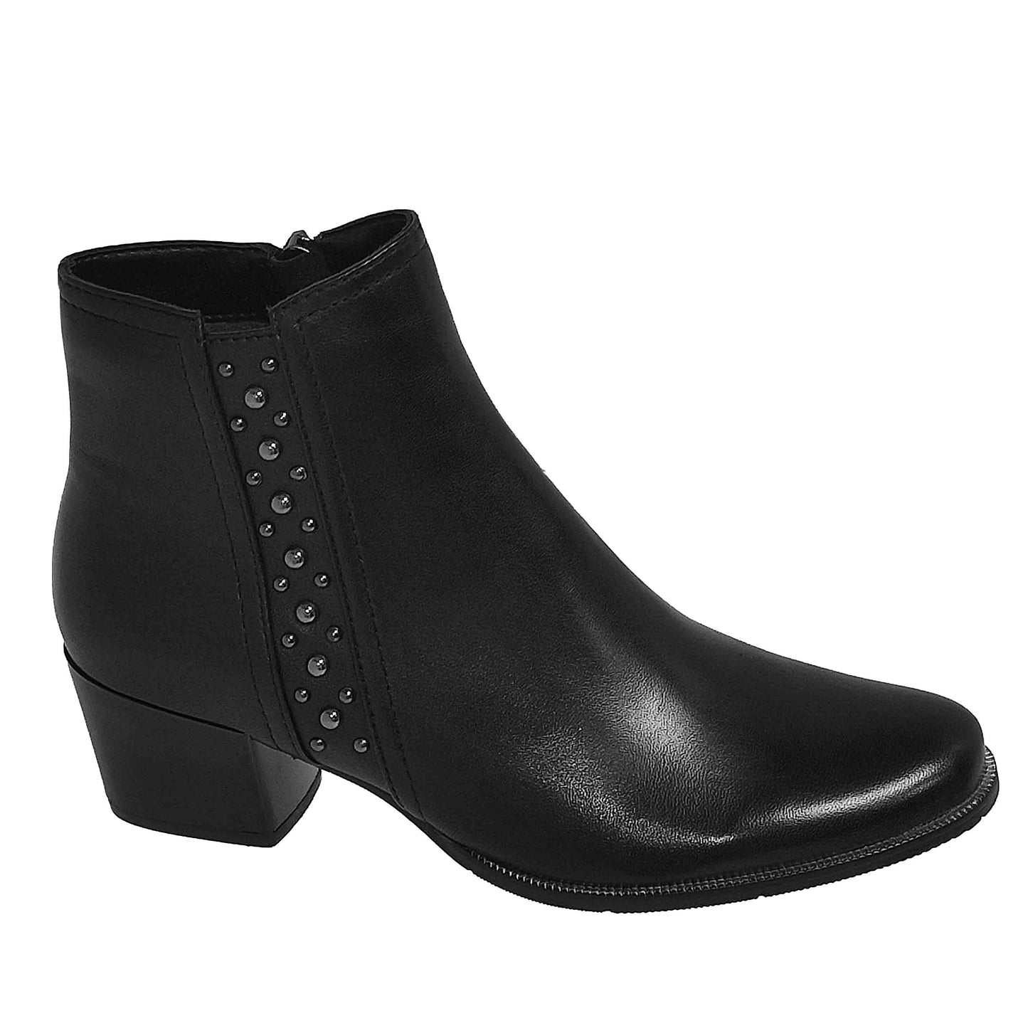 GHETE CASUAL DAMĂ REGARDE LE CIEL RE009 NEGRE - totalpantofi