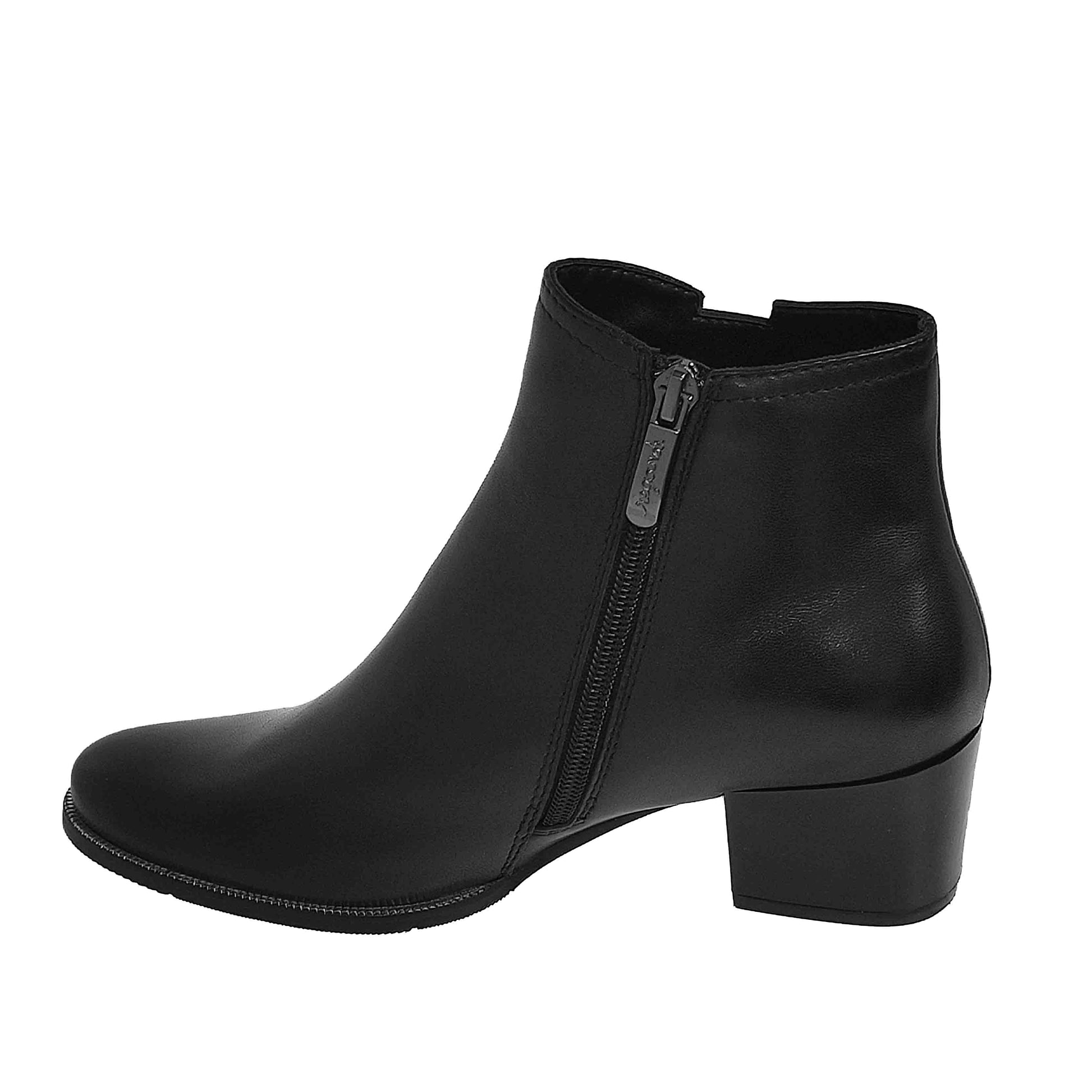 GHETE CASUAL DAMĂ REGARDE LE CIEL RE009 NEGRE - totalpantofi