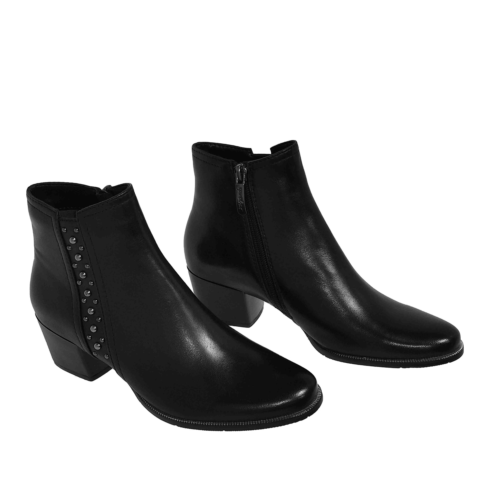 GHETE CASUAL DAMĂ REGARDE LE CIEL RE009 NEGRE - totalpantofi