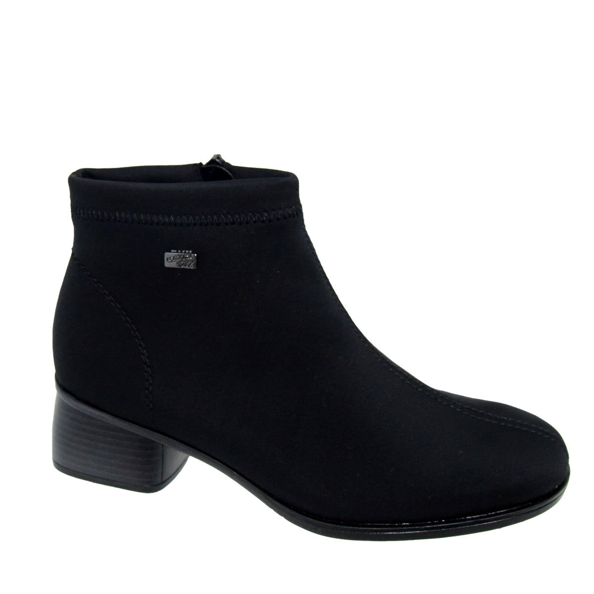GHETE CASUAL DAMA REMONTE R8872-00 NEGRE - imagine 6