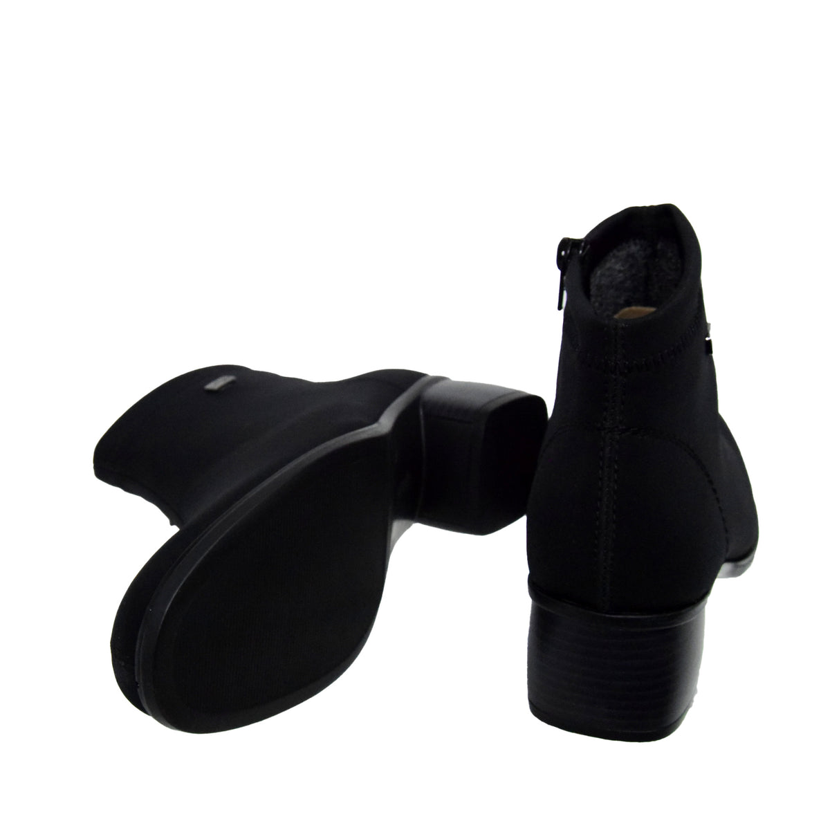 GHETE CASUAL DAMA REMONTE R8872-00 NEGRE - imagine 12