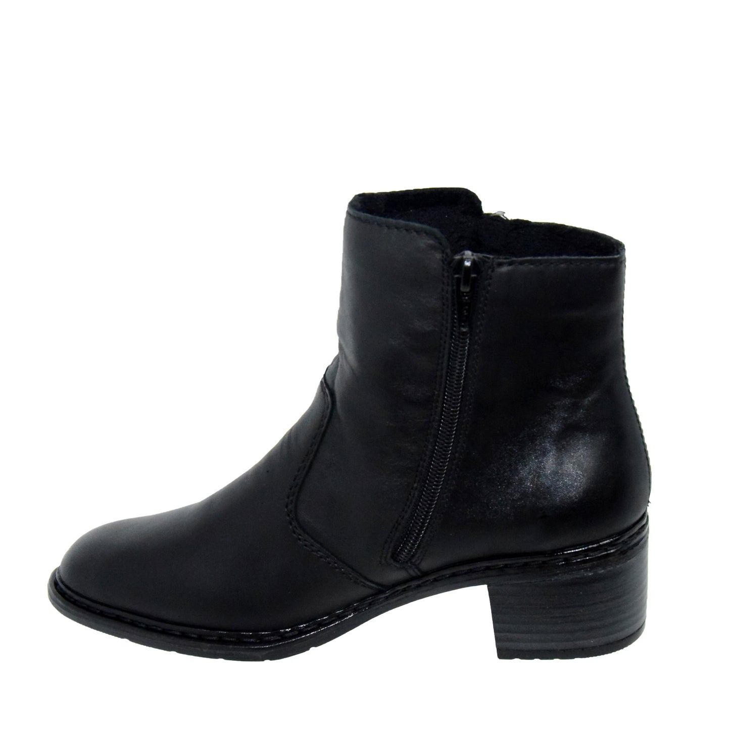 GHETE CASUAL DAMA RIEKER 70150-00 NEGRE