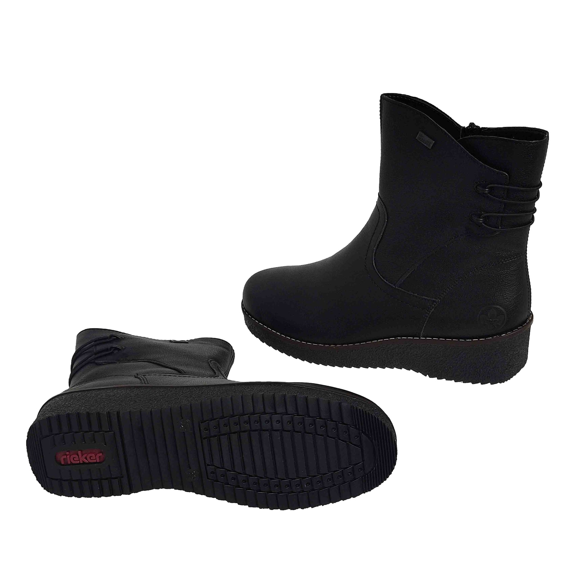 GHETE CASUAL DAMĂ RIEKER RI412 - totalpantofi