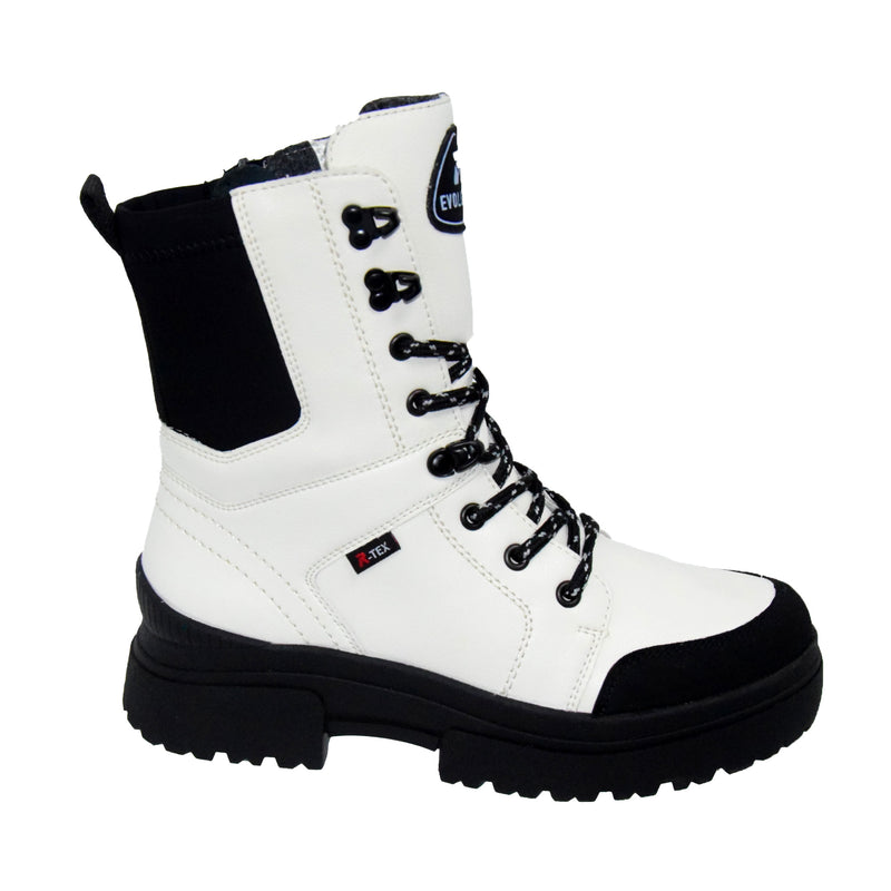 GHETE CASUAL DAMA RIEKER W0374-80 CREM - imagine 3