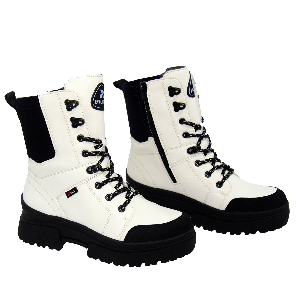 GHETE CASUAL DAMA RIEKER W0374-80 CREM - imagine 6