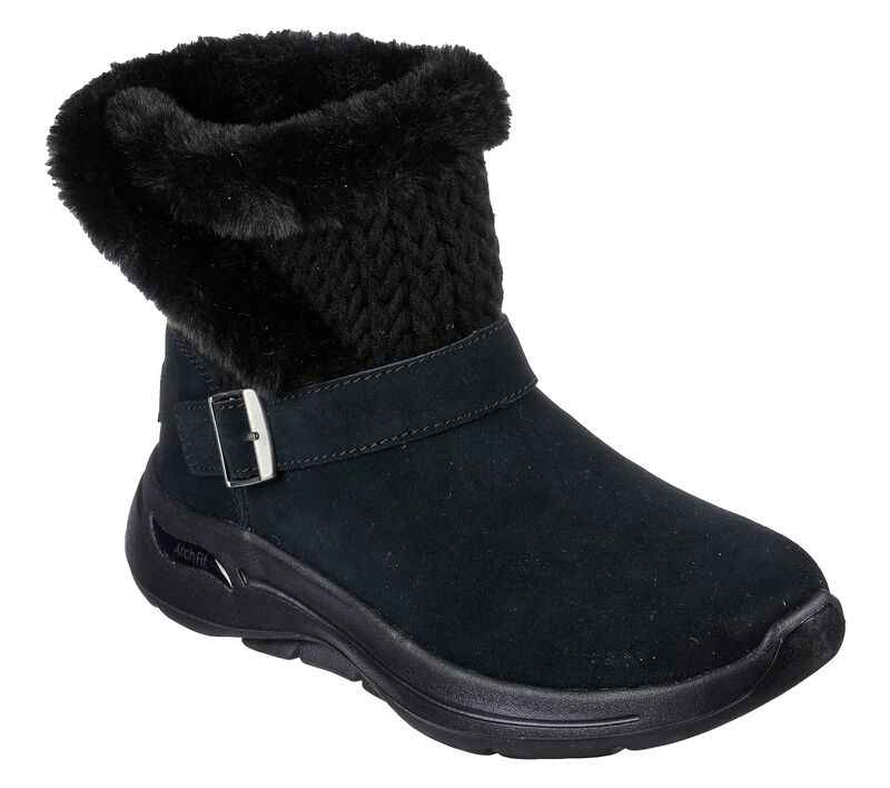 GHETE CASUAL DAMA SKECHERS 144422 BBK - imagine 3
