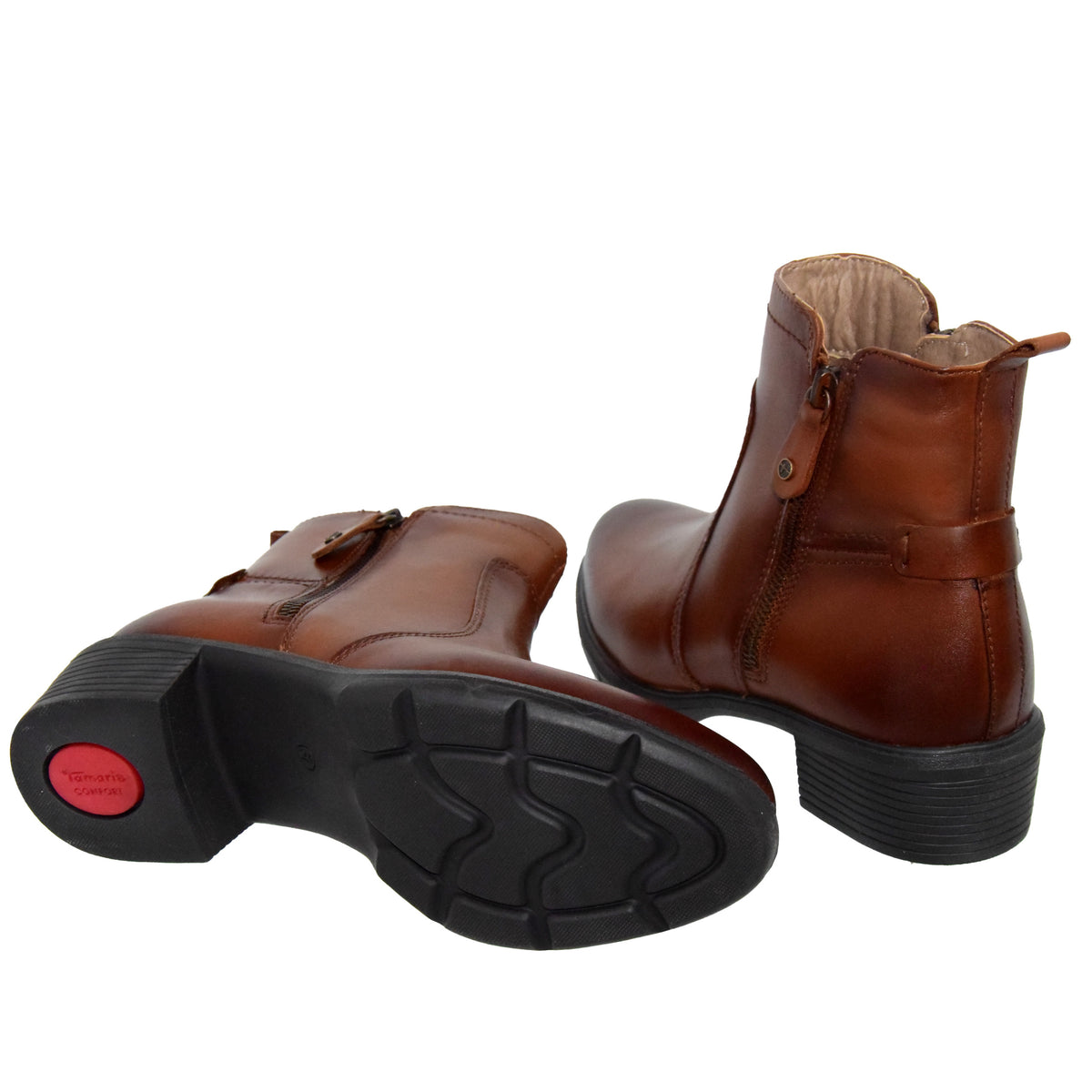 GHETE CASUAL DAMA TAMARIS 85300 MARO - imagine 8
