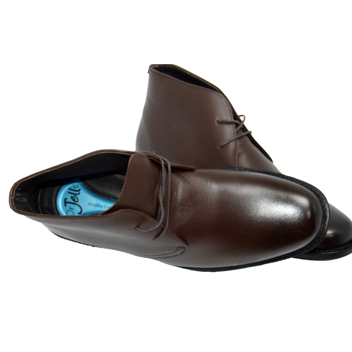 GHETE ELEGANTE BARBATI DR JELLS 9896-9150 MARO - imagine 7