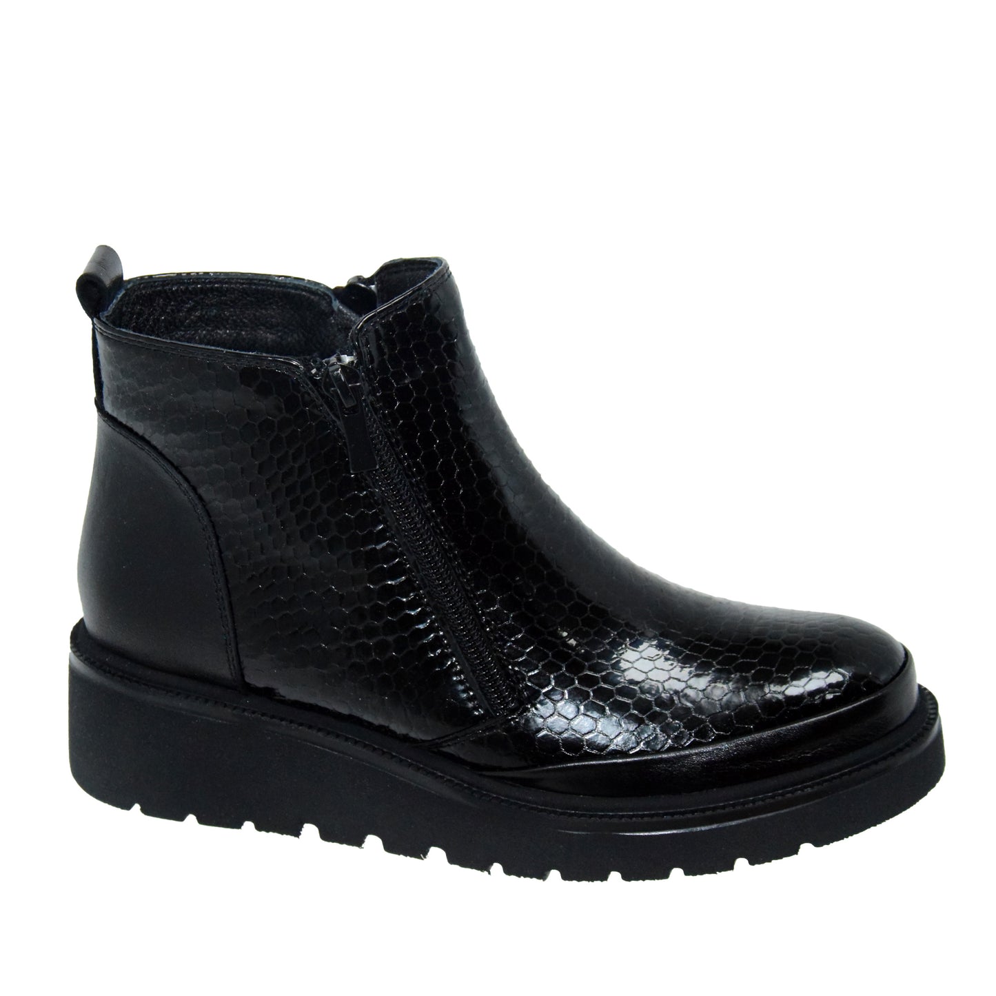 GHETE ELEGANTE DAMA CASPIAN 3533-1 NEGRE