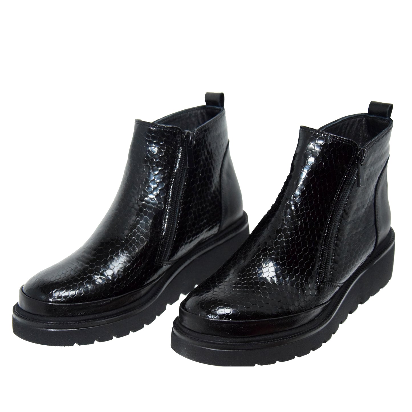 GHETE ELEGANTE DAMA CASPIAN 3533-1 NEGRE