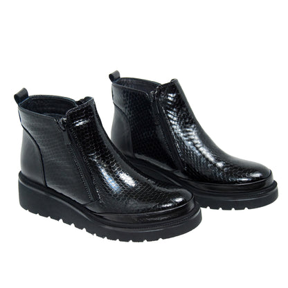 GHETE ELEGANTE DAMA CASPIAN 3533-1 NEGRE