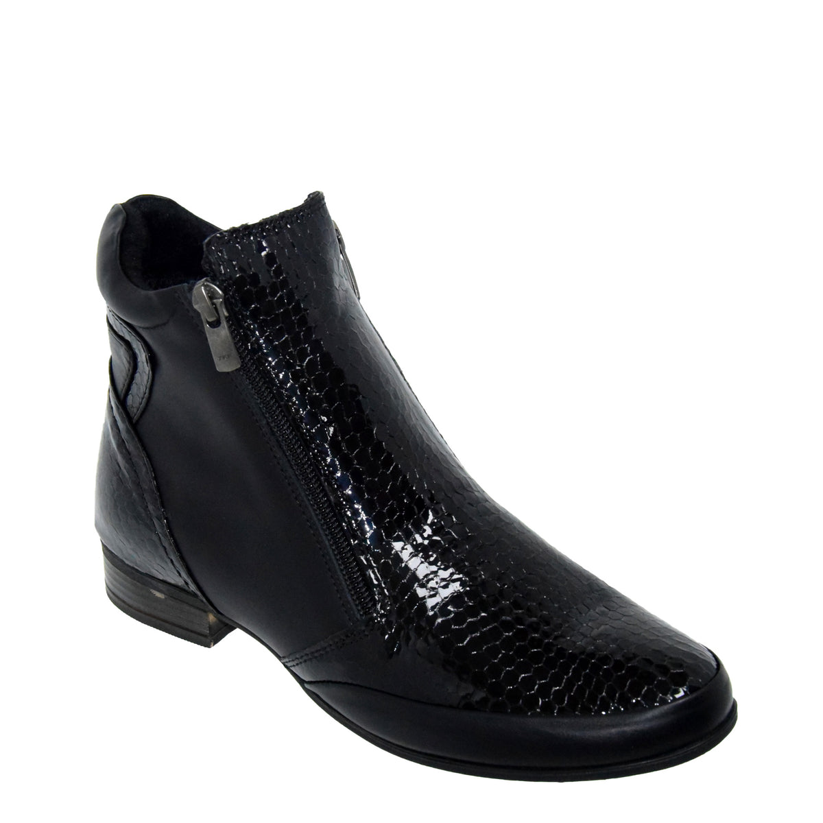 GHETE ELEGANTE DAMA DOGATI 9011 NEGRE - imagine 6