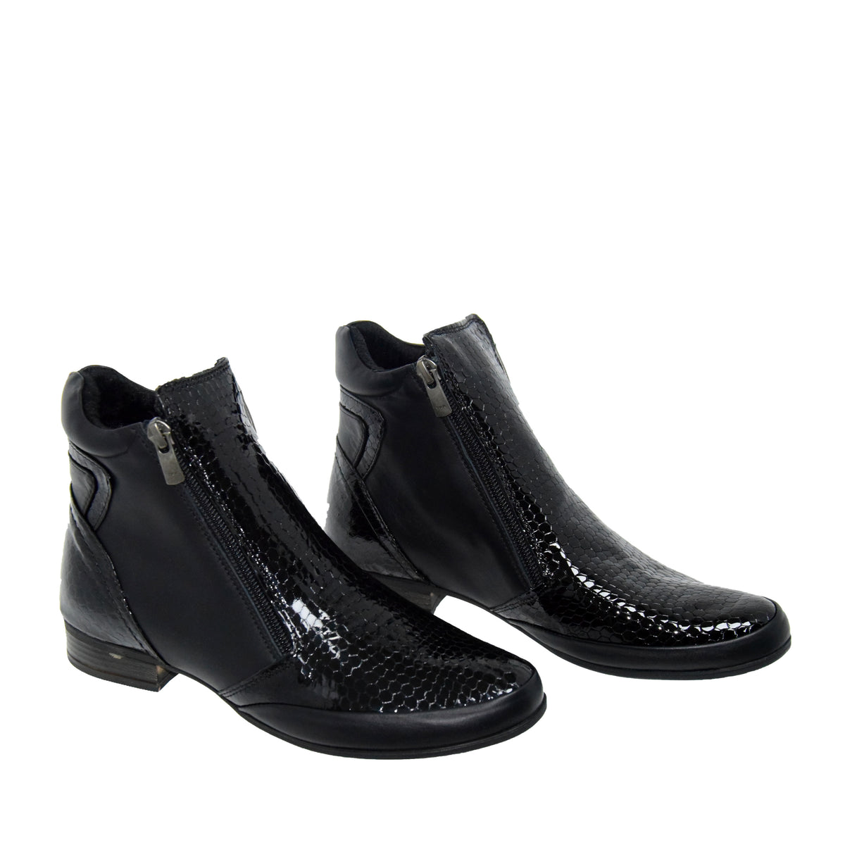 GHETE ELEGANTE DAMA DOGATI 9011 NEGRE - imagine 10