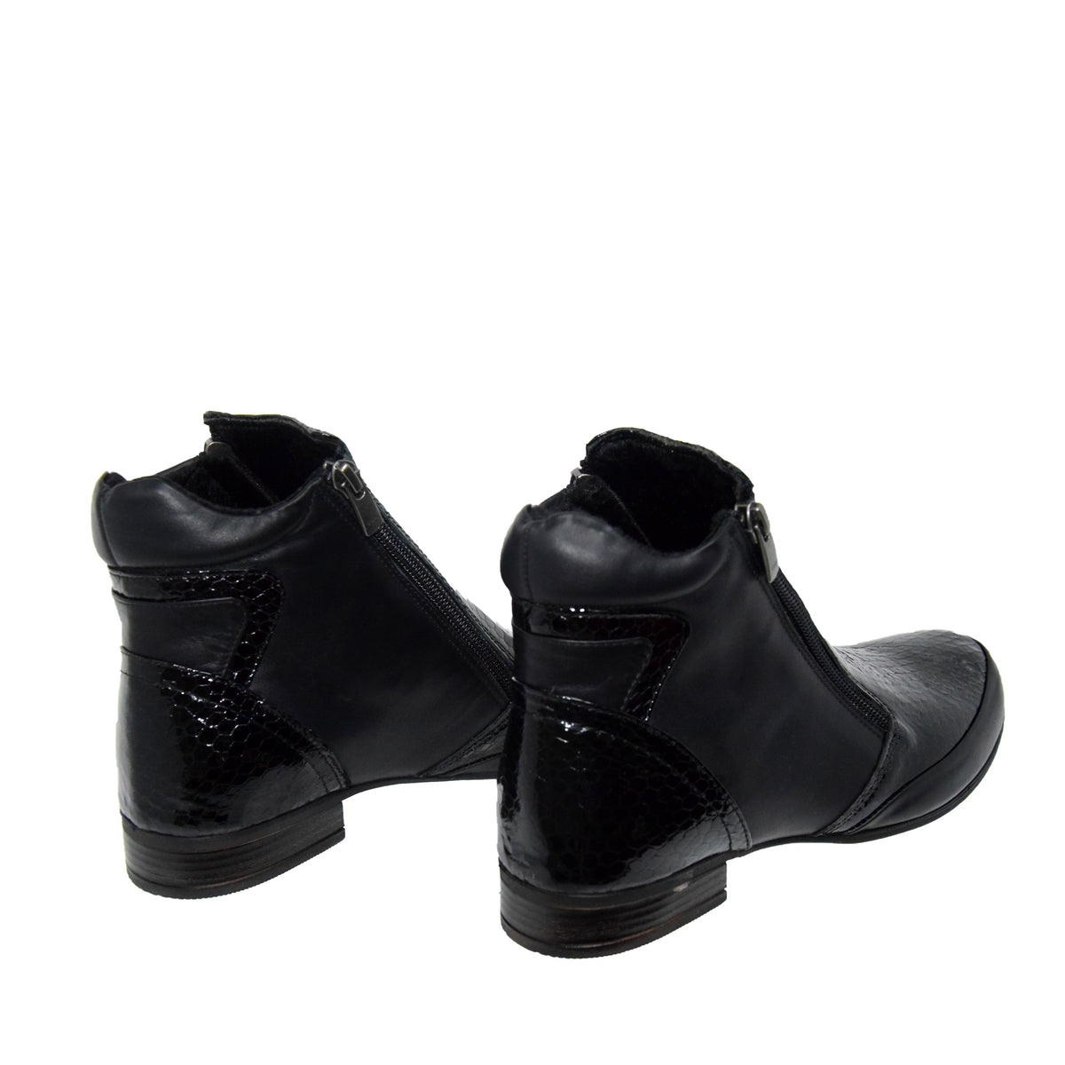 GHETE ELEGANTE DAMA DOGATI 9011 NEGRE - imagine 11
