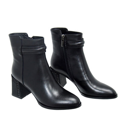 GHETE ELEGANTE DAMA JOSE SIMON K822-1A NEGRE