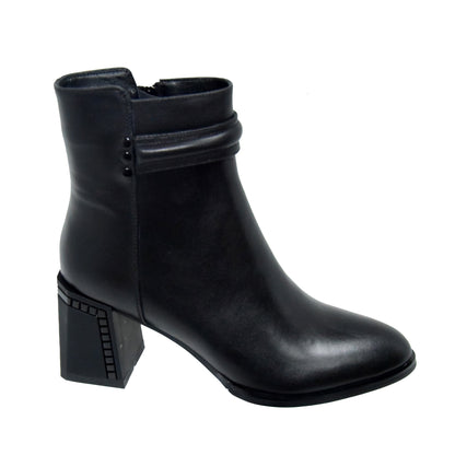 GHETE ELEGANTE DAMA JOSE SIMON K822-1A NEGRE