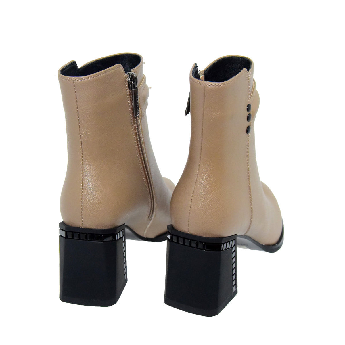 GHETE ELEGANTE DAMA JOSE SIMON K822-1B GREJ - imagine 8