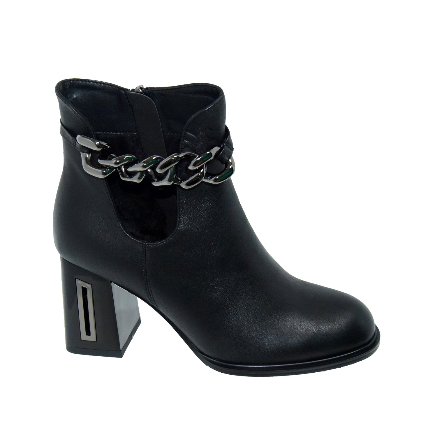 GHETE ELEGANTE DAMA JOSE SIMON K9191-3A NEGRE