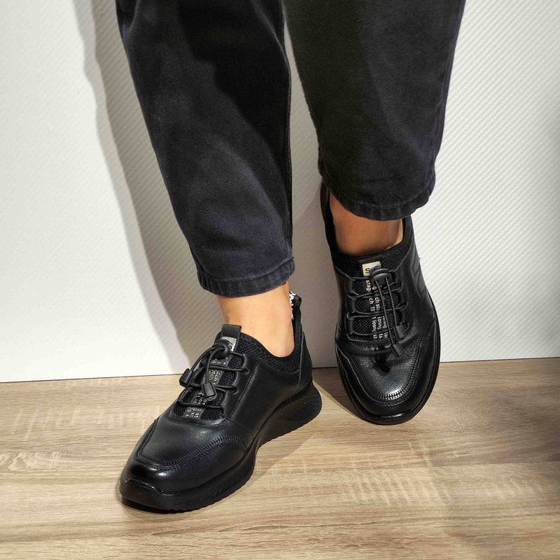 PANTOFI CASUAL DAMA FORMAZIONE 1133 NEGRI - imagine 4