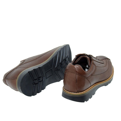 PANTOFI CASUAL BARBATI GORETTI GR1152-4783 MARO