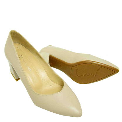 PANTOFI CASUAL DAMA ANNA VIOTTI 24170 BEJ