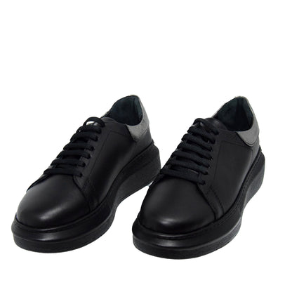 PANTOFI CASUAL DAMA ANNA VIOTTI D16-812 NEGRI