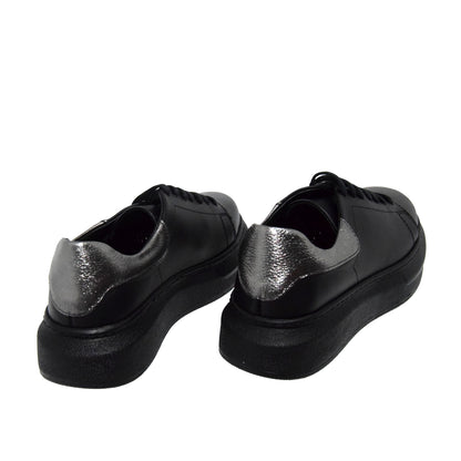PANTOFI CASUAL DAMA ANNA VIOTTI D16-812 NEGRI
