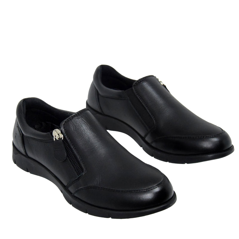 PANTOFI CASUAL DAMA ANNA VIOTTI D21-22609 NEGRI - imagine 5