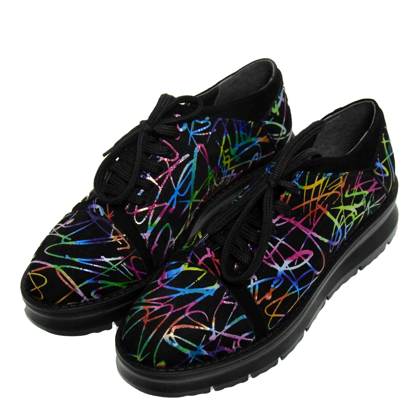 PANTOFI CASUAL DAMĂ BRATEX M1 NEGRI COLOR