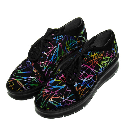 PANTOFI CASUAL DAMĂ BRATEX M1 NEGRI COLOR
