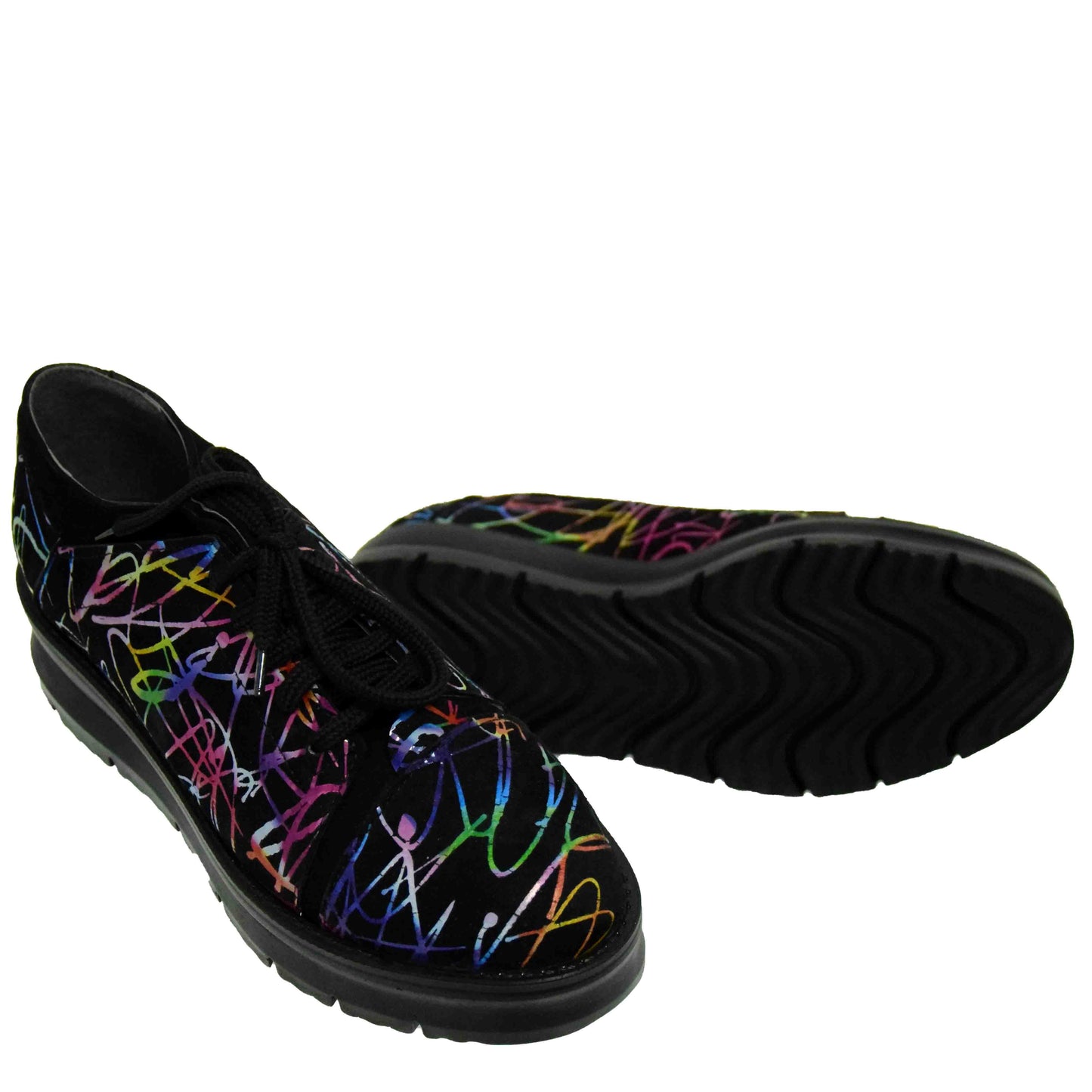PANTOFI CASUAL DAMĂ BRATEX M1 NEGRI COLOR