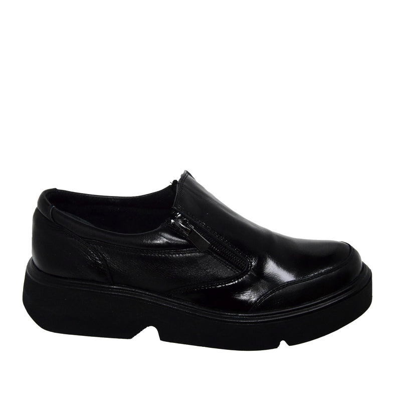 PANTOFI CASUAL DAMA CASPIAN 036 NEGRI - imagine 2