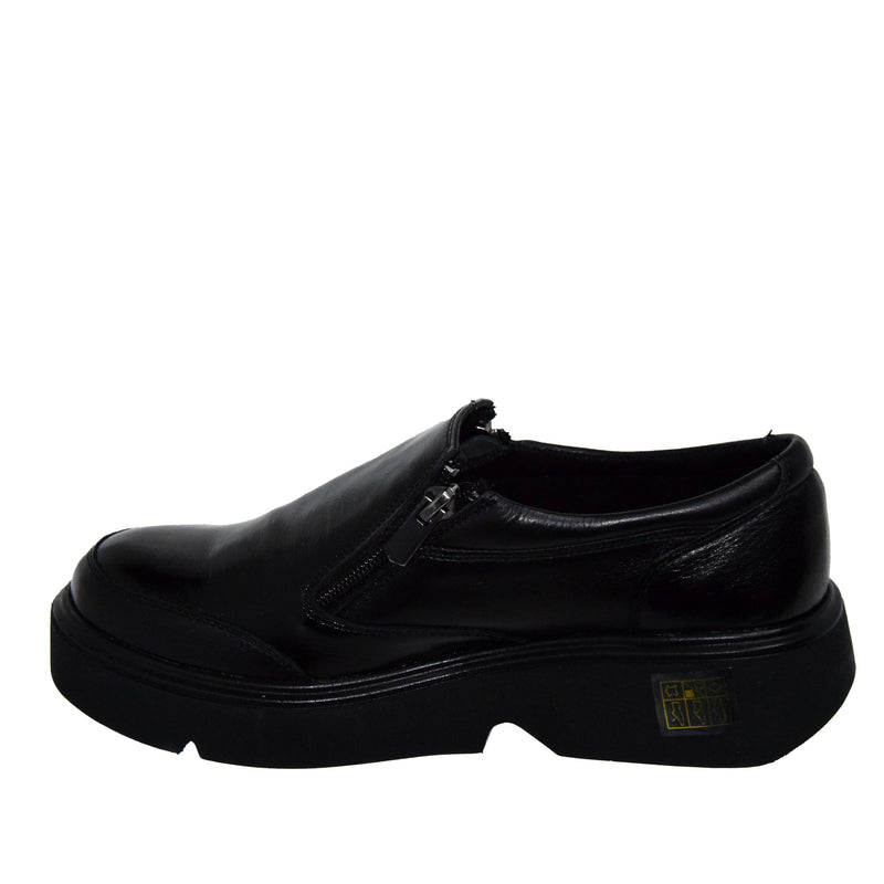 PANTOFI CASUAL DAMA CASPIAN 036 NEGRI - imagine 4