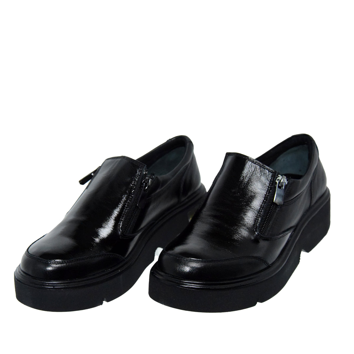 PANTOFI CASUAL DAMA CASPIAN 036 NEGRI - imagine 5