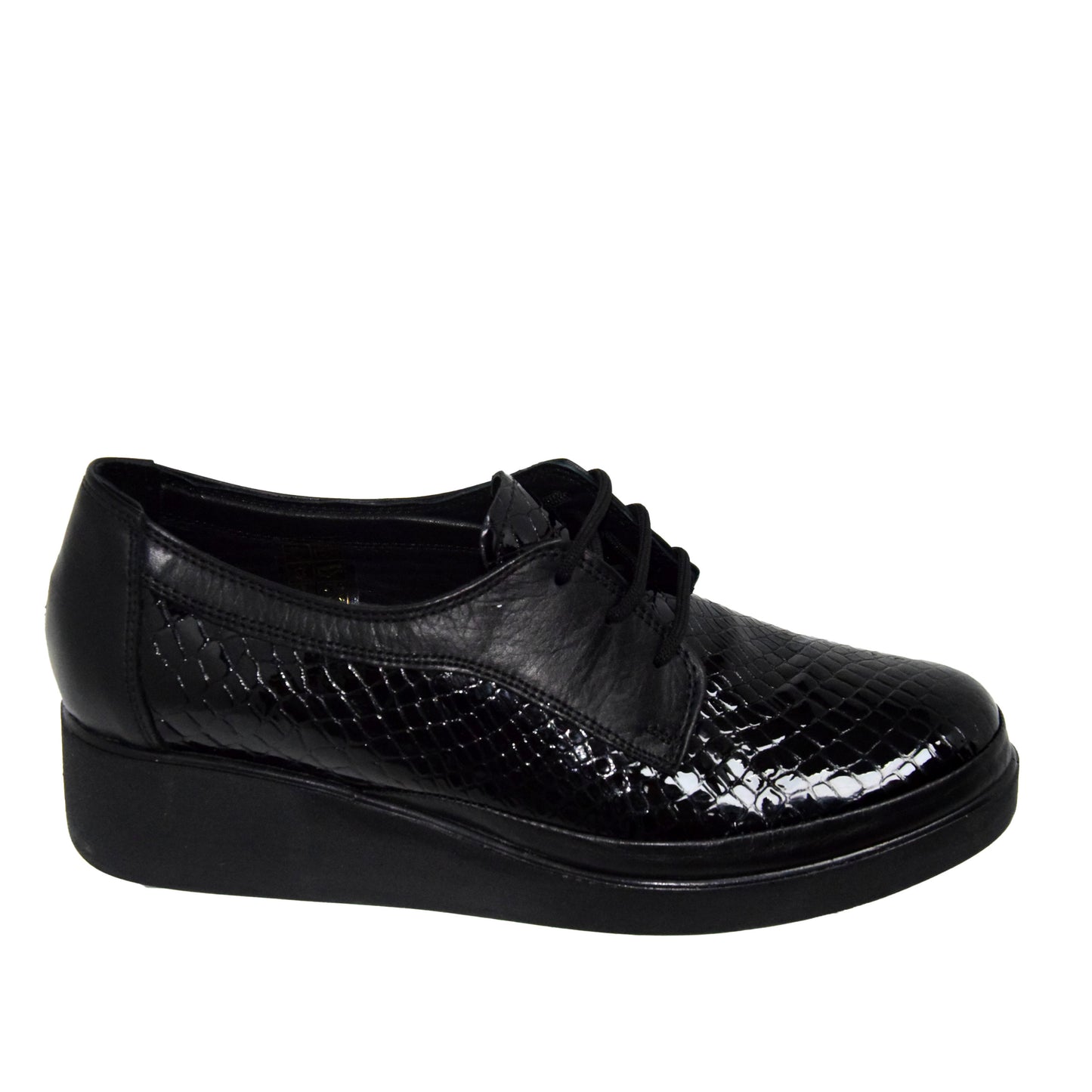 PANTOFI CASUAL DAMA CASPIAN 124 NEGRI