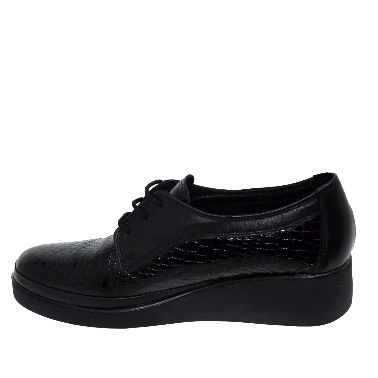 PANTOFI CASUAL DAMA CASPIAN 124 NEGRI