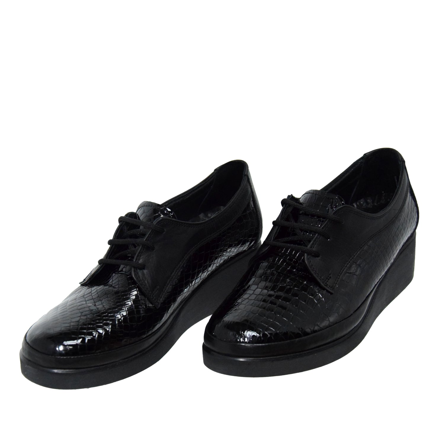 PANTOFI CASUAL DAMA CASPIAN 124 NEGRI