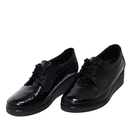 PANTOFI CASUAL DAMA CASPIAN 124 NEGRI