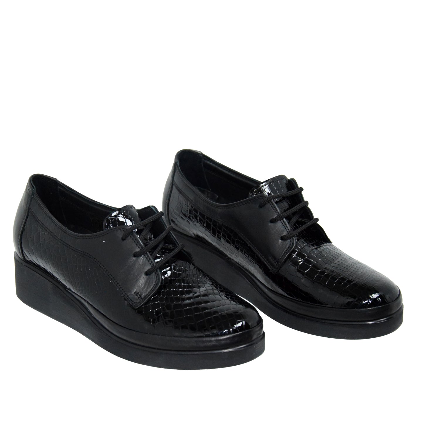 PANTOFI CASUAL DAMA CASPIAN 124 NEGRI