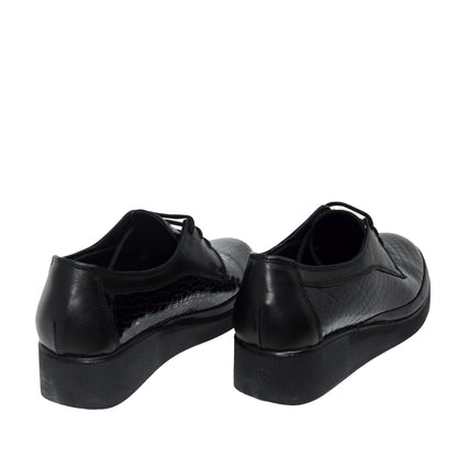 PANTOFI CASUAL DAMA CASPIAN 124 NEGRI